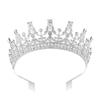 Crown Queen Headband Catwalk Party Headwear Rhinestones Birthday Headwear Queen