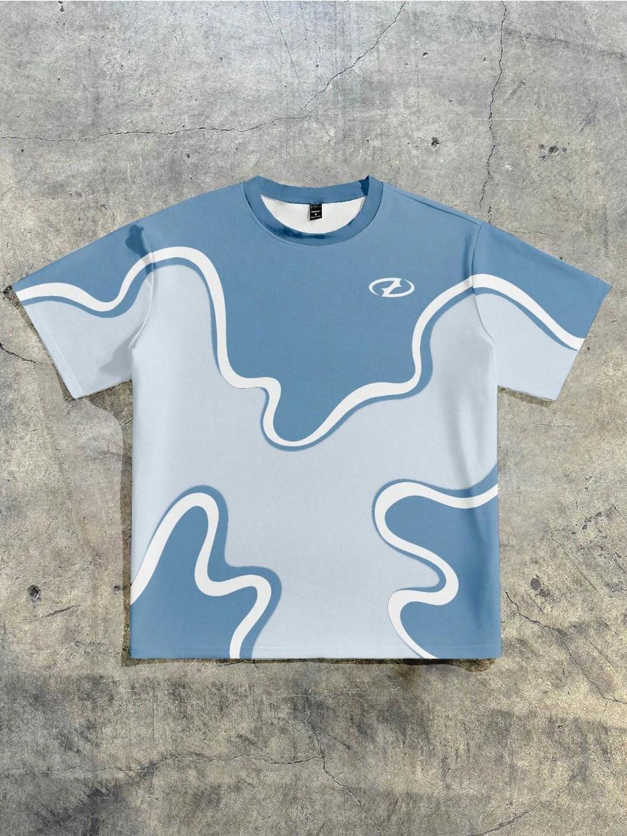 Summer New Men s T-shirt Is a Casual Fashionable Soft and Breathable 3D Printed Design for Street and Outdoor Wear S