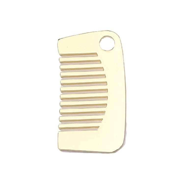 Portable Hairbrush Miniature Comb Necklace Pendant Convenient Hair Grooming Tool Portable Hairbrush for Women Girls