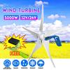 C92908 Wind Generator 5 Wind Wind- Electricity Generator With Controller Wind Blade 12V/24V 5000W