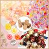 60pcs Kraft Paper Box Rectangle Sienna 8x6x6cm