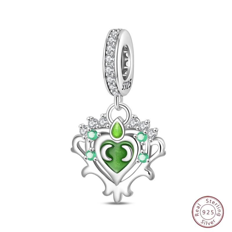 New Original Copper Beaded Bow Charm Blue Beads For Women Exquisite Diy Birthday Jewelry Gifts