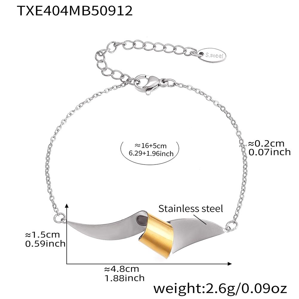 Tiny Chain Necklace Bracelet Matching Earring In Stainless Steel With Aesthetic Pendant Necklaces Bracelets Earrings For Women