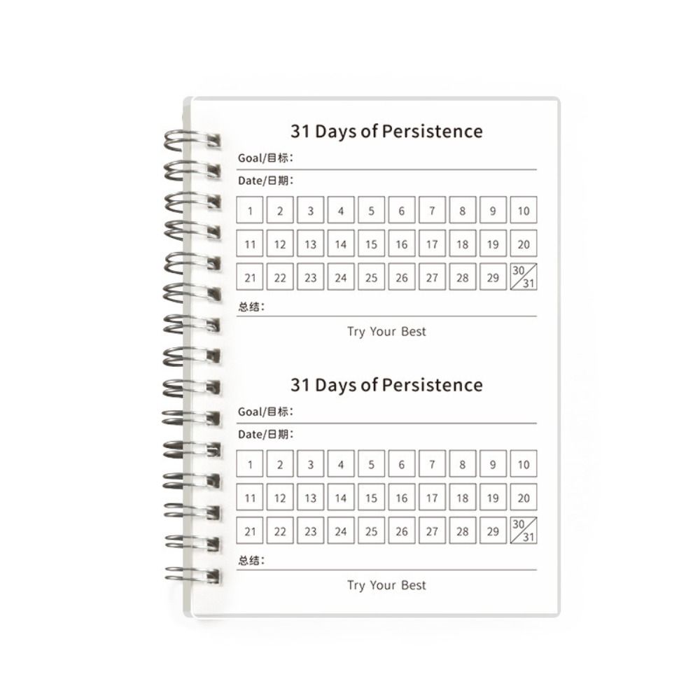 Student Specific Schedule Notepad A6 To Do List Memo New 31-days Planner Students