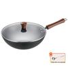 SUPOR 32cm Wok z drobnego żelaza