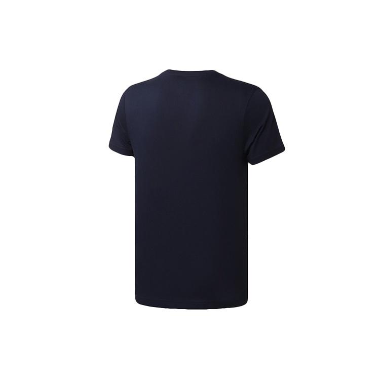 Li-Ning Essential Logo T-shirt 'Midnight Navy' Men's AHSP897-4