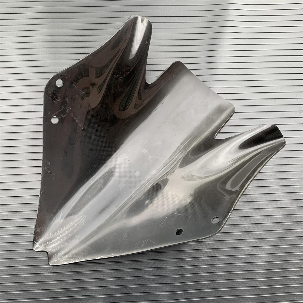 Karbonfaser-Muster Lackierung Windschutzscheibe Windschild Doppelt-Blase Für Kawasaki Z750 Z750R Z 750 2007 2008 2009 2010 2011