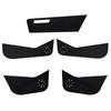 For Volkswagen ID.4 Crozz 2026-2026 Car Door Anti Kick Pad Protection Sticker Carbon Fiber Scratch Resistant Film Accessories