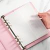 Colorful 100 Envelope Challenge Notebook 6 Holes Money Saving Binder  Journal Planner