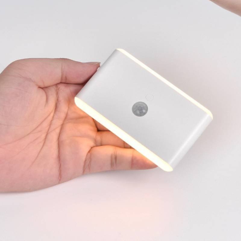 Modern Geometric Night Light With Rechargeable For Home Decor And Gifts