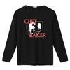 Hot CHET BAKER PICTURE OF HEALTH Cotton Black T Shirt All Sizes AA230 vintage Washed Versatile Unisex streetwear