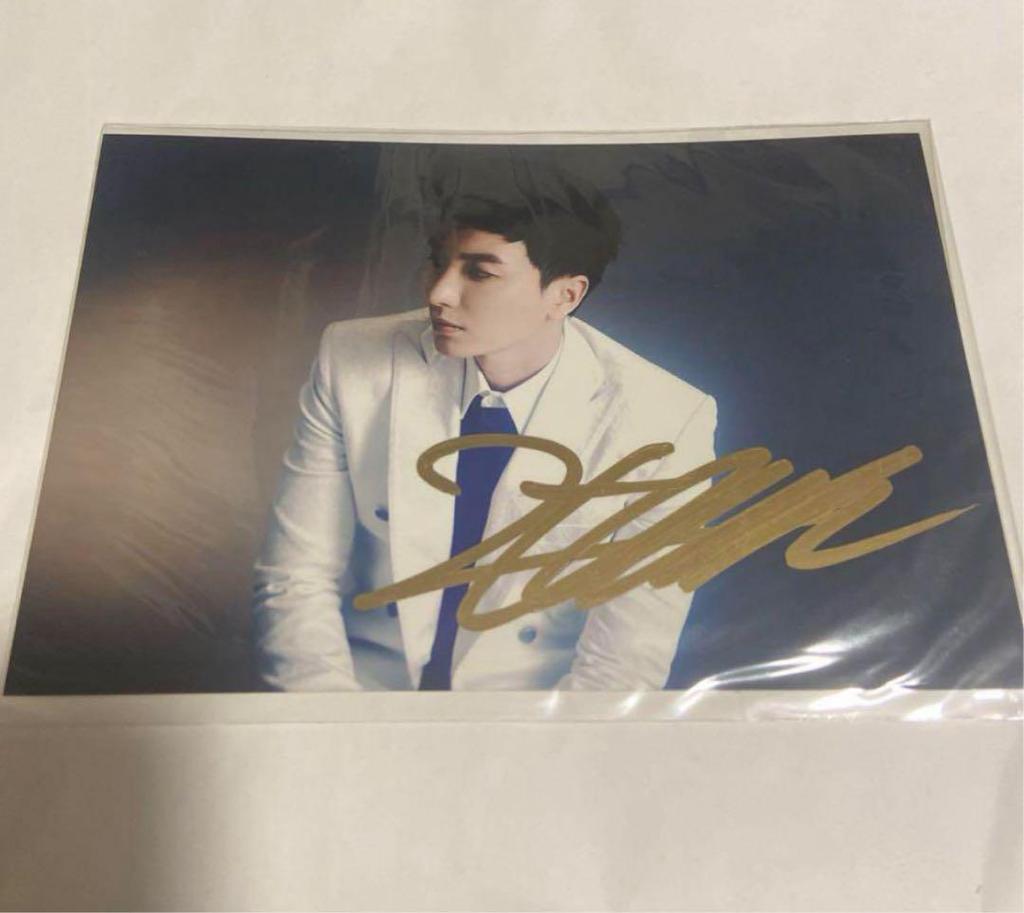 [USED] Super Junior Leeteuk Autograph