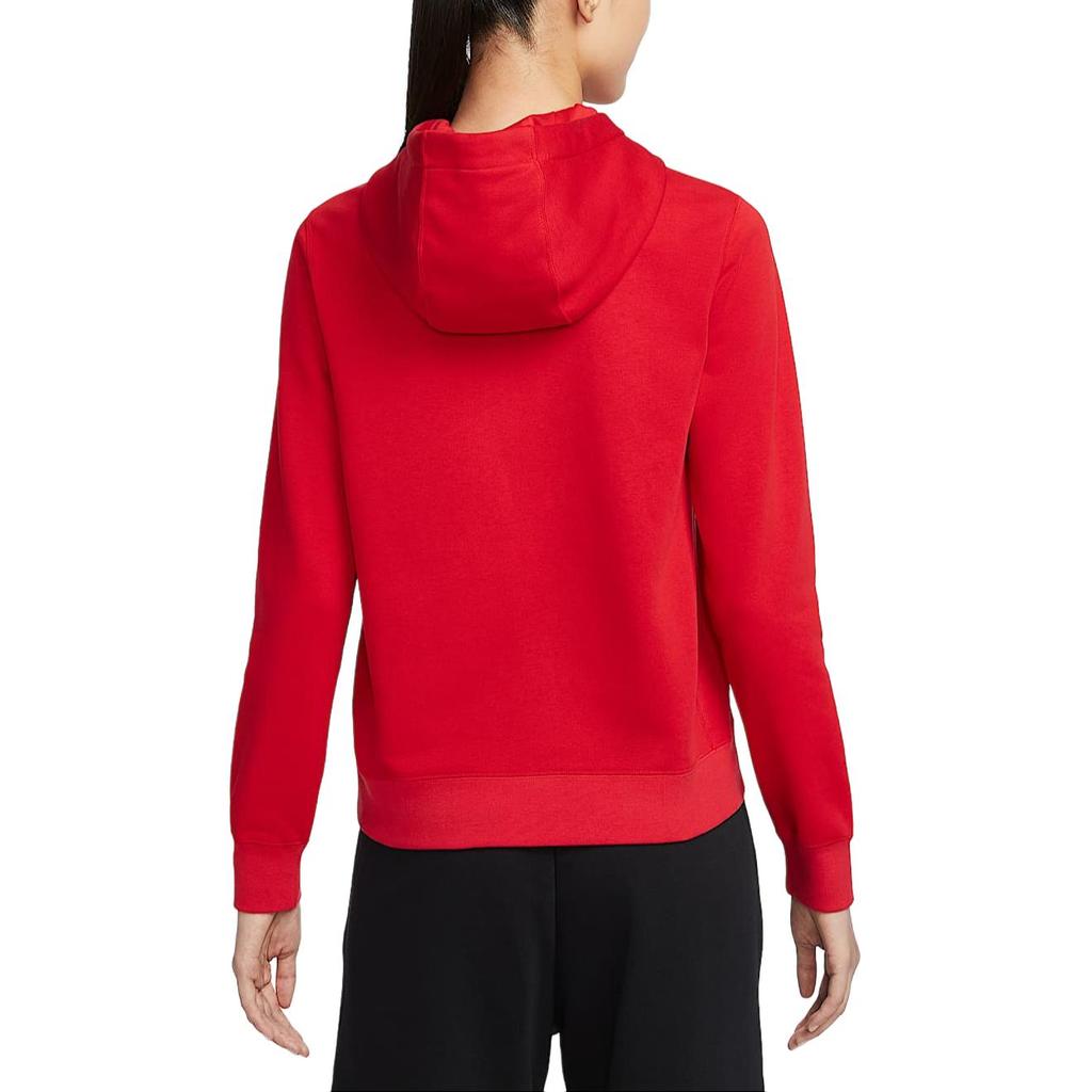 New Nike Club Sweatshirt Women's University Red IB8897-657