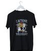Lactose Tolerant Vintage Graphic Print Mens Unisex T-Shirt Mens Womens Tees Top