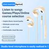 Wired Open Ear Headphones Earclip Air Conduction Music Earbuds Gaming Headset Earphones with Lavalier Microphone 3.5mm/Type-C