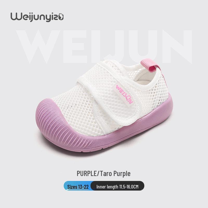 Breathable Summer Mesh Sandals for Toddler Boys, Soft Sole, Ages 1-3