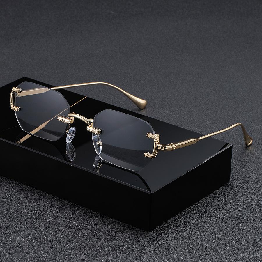 Durable High Quality Stylish High End Retro Designer Style Travel Friendly Alloy Metal Male Female Sun Glasses