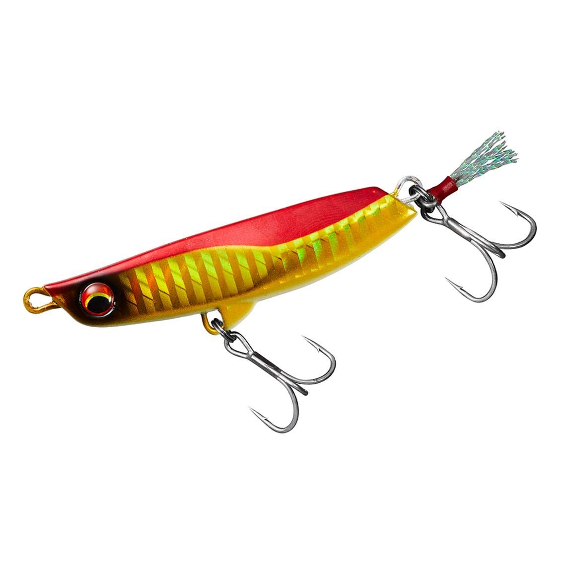 

DAIWA Metal Jig Flat Junkie Hira Metal Z 32g Red Gold Glowberry Lure