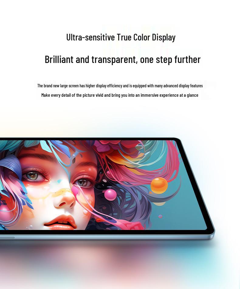 5G HD Full Screen Eye Protection Tablet for Students and Gaming