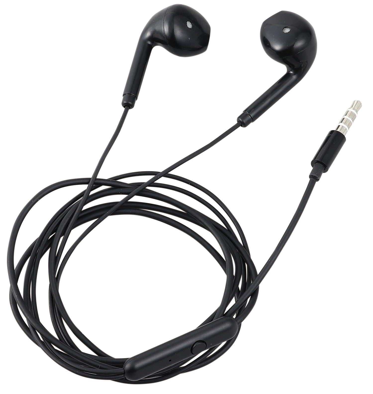

New DOOGEE Jack Wired HiFi Sound Earphones with Comfortable to Earphones with DAC Deep No Volume Compatible with Perfect for [2025 Edition] 3.5mm