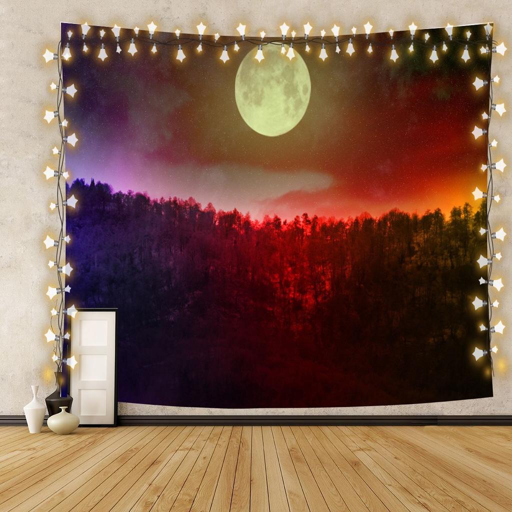 tapestry, house wall decoration, hanging cloth, ins wall hanging European and American household products,