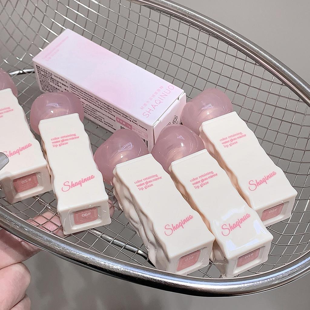 Mirror Gloss Lip SHAQINUO Hydrating, Long-Lasting Color with Luminous Mirror Finish for Glossy and Vibrant Lips All-Day Wear