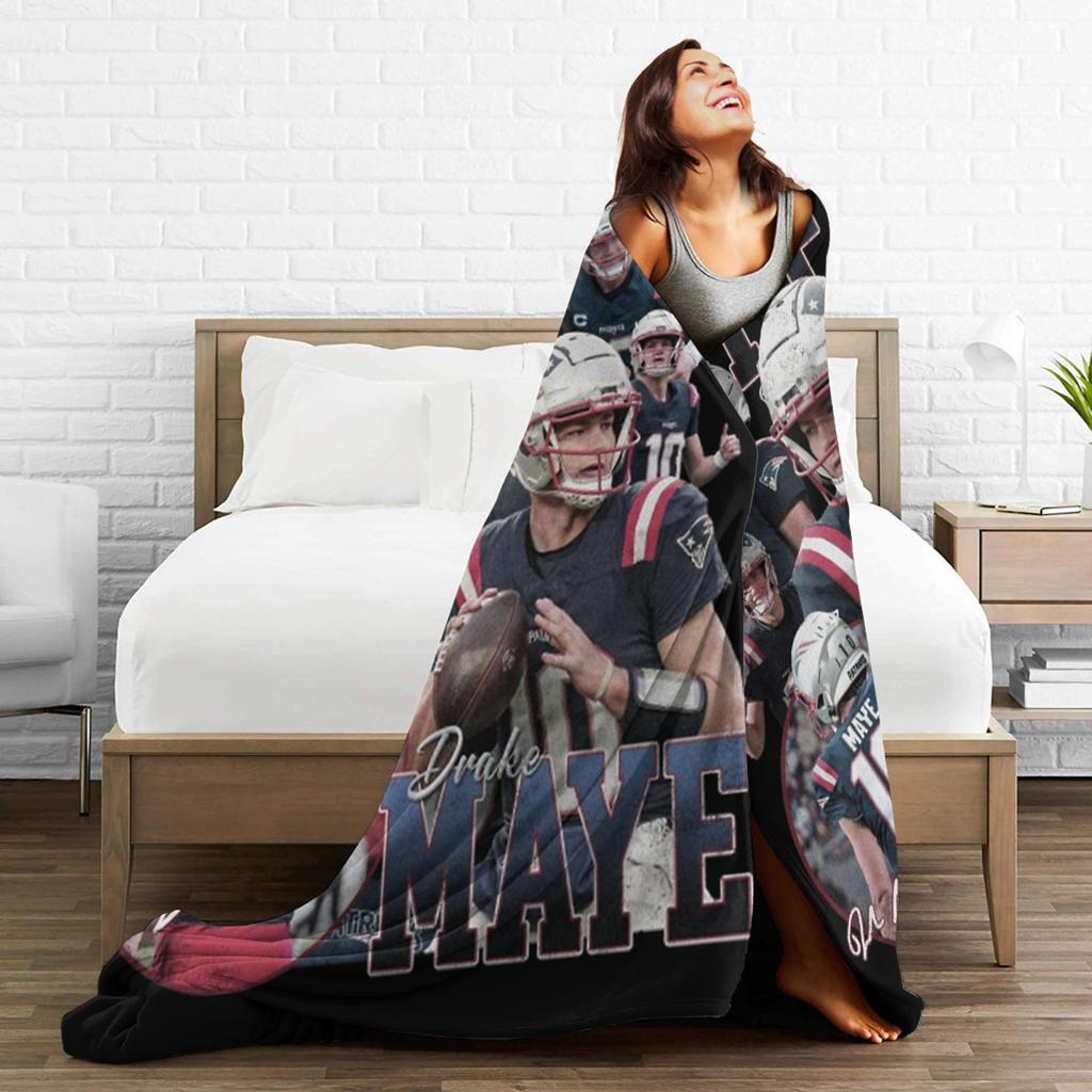 Drakes Mayes Blanket Super Soft Warm  Throw Blankets for Couch 50x60 Inch Multi-size Quilt