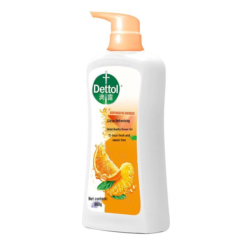 Dettol Natural Fresh Citrus Healthy Shower Gel
