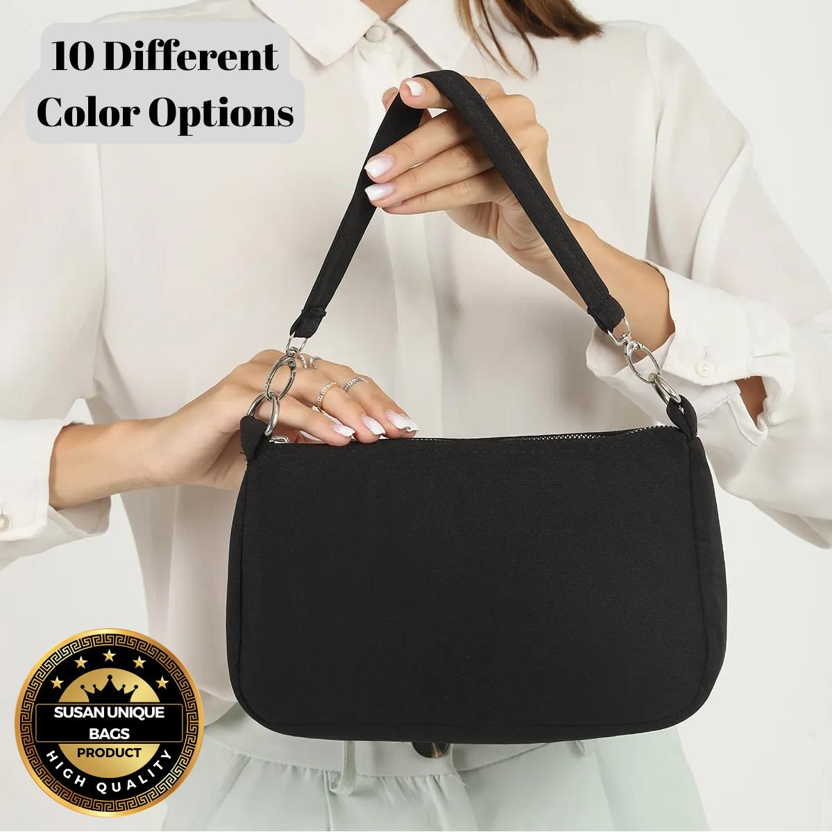 

Повседневная спортивная холщовая ткань Baguette Women s Hand And Shoulder Bag