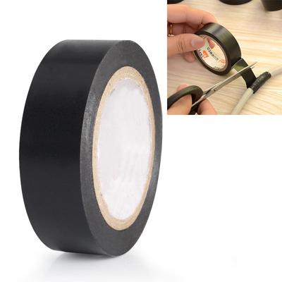 PVC Electrical Wire Insulating Tape Roll Black 20M Length 16mm Wide Black LW