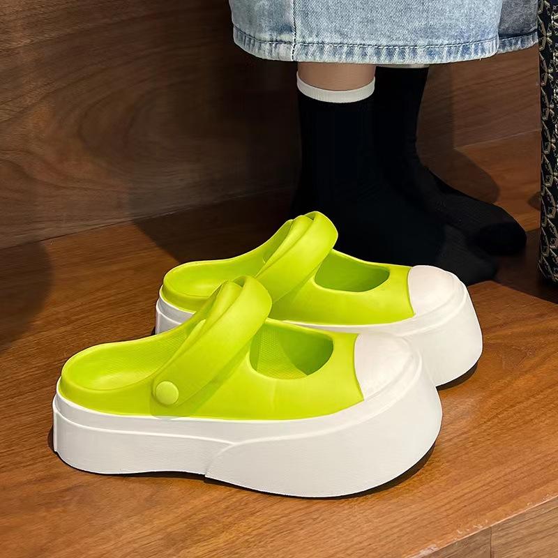New Arrival Summer Mary Jane Shoes Women Comfort Height-increasing Women Platform Sandals Non-slip Slippers for Woman Sandals