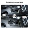 1X Central Gear Shift Frame Trim Decor Cover for Ford Mustang 2015+ Carbon Fiber