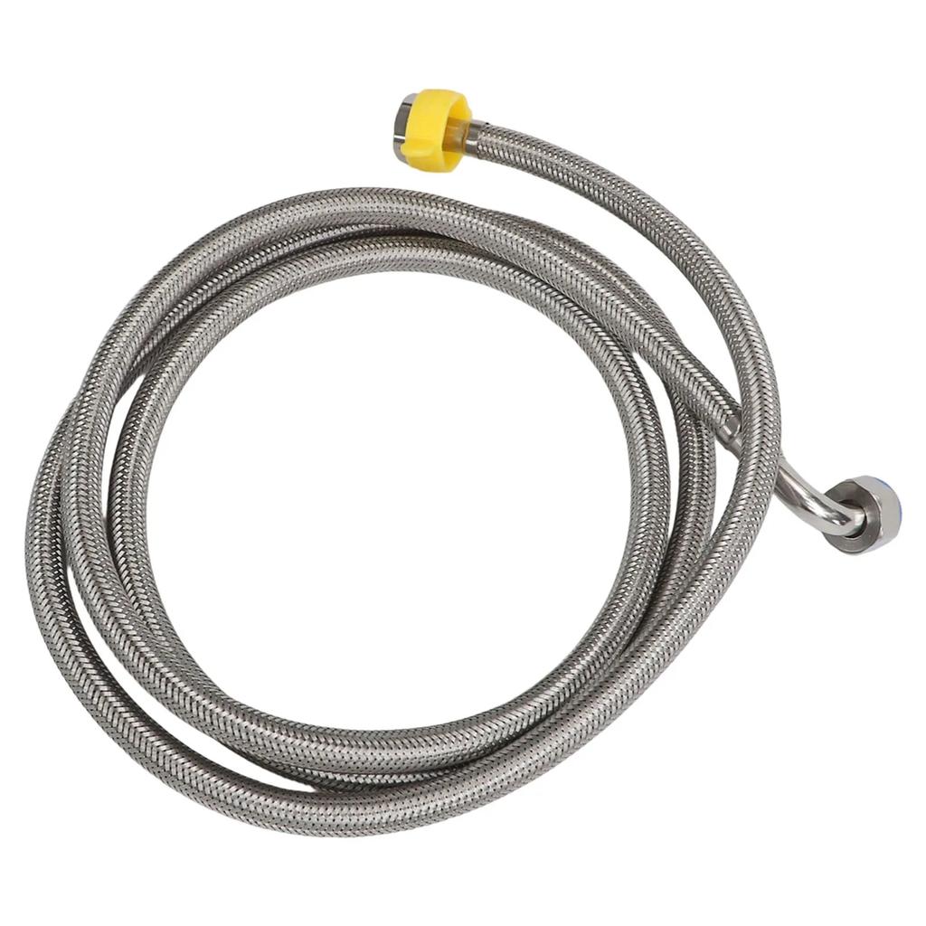 For Kitchens 1.2 1.5 2m optional Plumbing Accessories Water Inlet Stainless Steel Hose High Pressure Performance