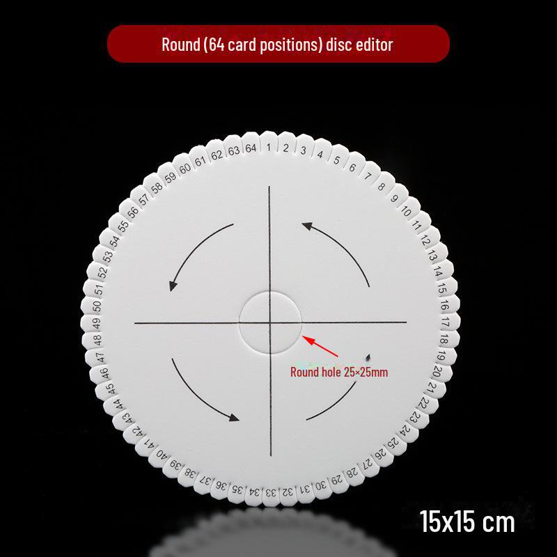 Handgewebte Rahmenflechtmaschine: Rotes Seilarmband- und Halskettenwerkzeug