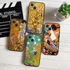 QE14 Gustav Klimt Phone Case for Samsung Galaxy A11 A12 A13 A15 A52S A53 A55 A56 A70 A71 A72 A73 F06 F16 F56 S10 Plus S10e
