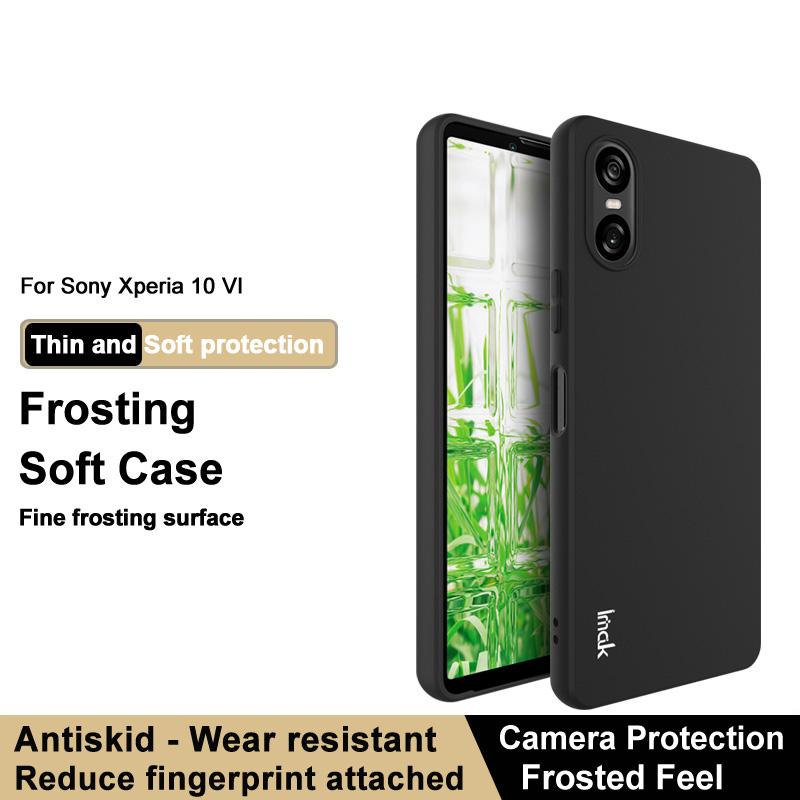 

IMAK UC-3 Series for Sony Xperia 10 VI Case Matte Finish TPU Soft Phone Cover A