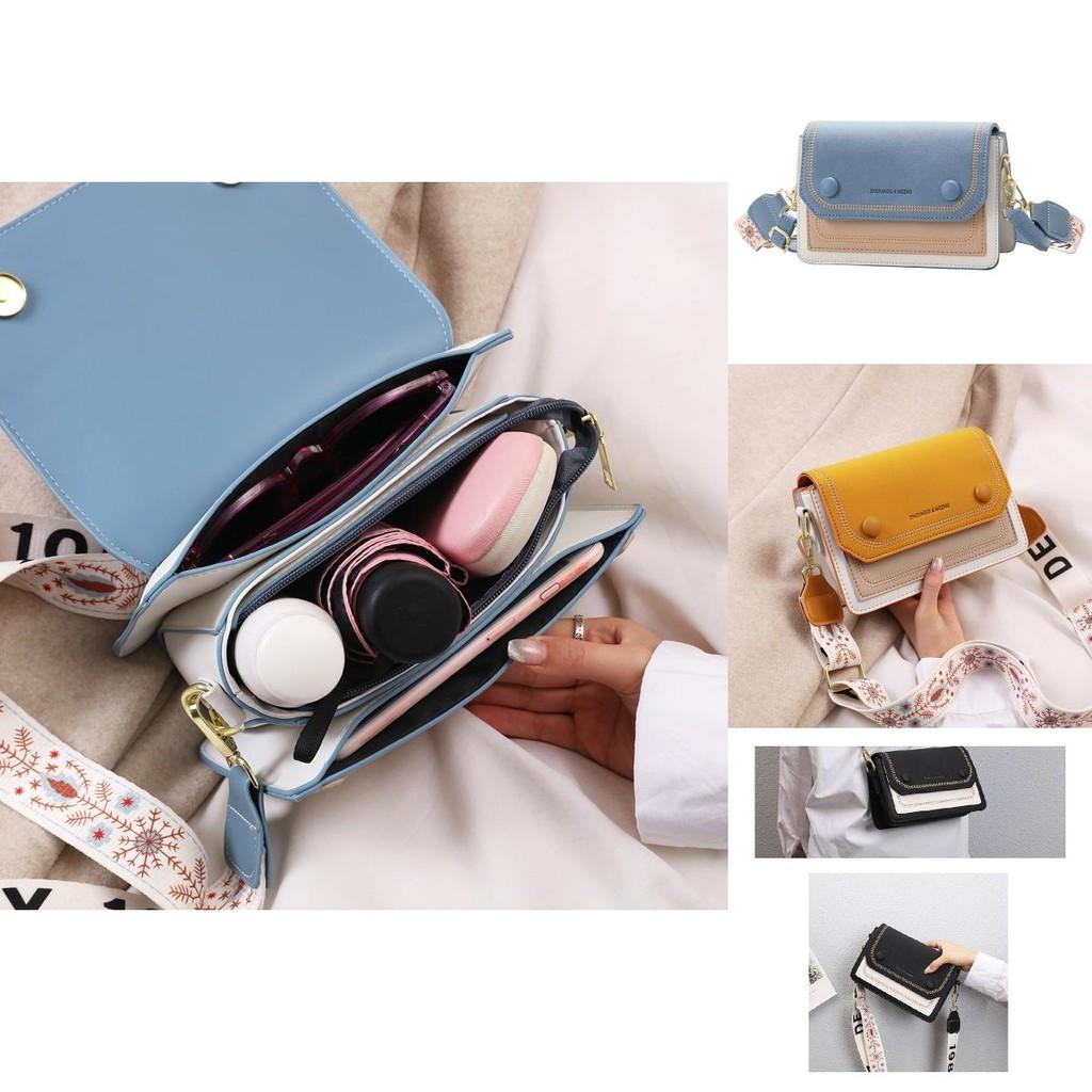 Small Square Pu Shoulder Bag In Multiple Colors For Everyday Use