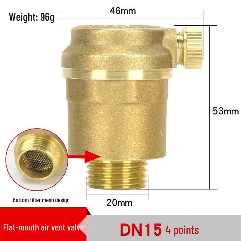 

Automatic Brass Exhaust Valve for Vertical Floor Heating Systems - 20 Pipe Model