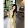 Zen-Inspired Women's Retro Spring/Summer Three-Piece Set