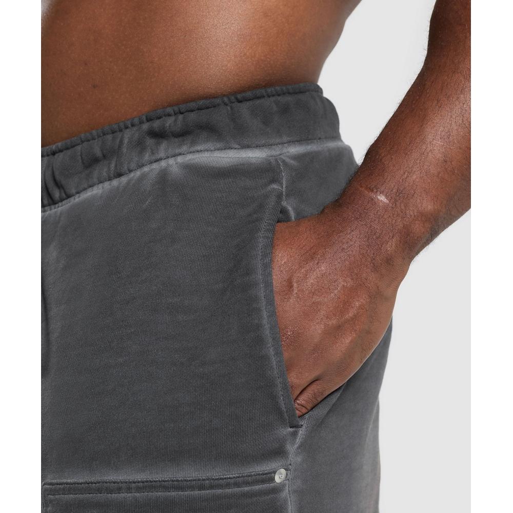 Gymshark Heavyweight Joggers Black A6a9w Bcph