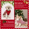 3-Pack Christmas Dog Sweaters Christmas Dog Sweater Santa Claus Sweater Snowman Sweater Knitted Sweaters for Small Dogs