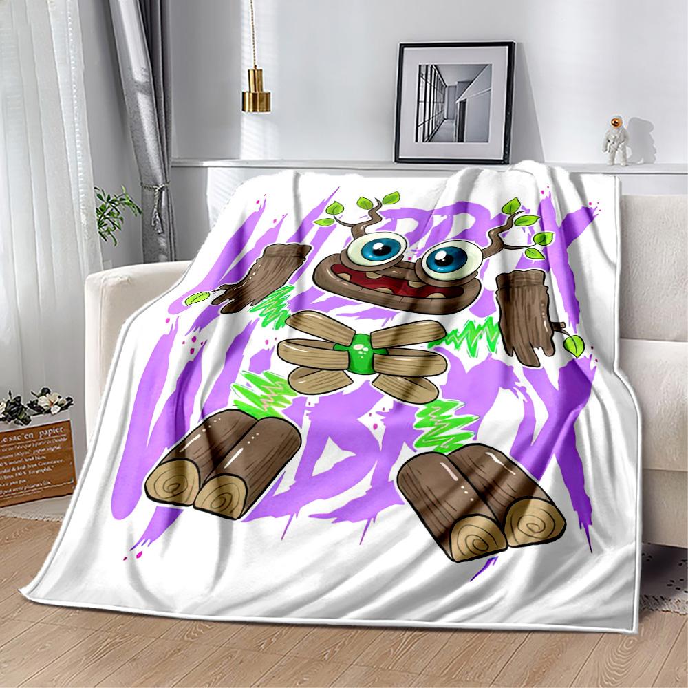 Incredibox Blanket Ultra-Soft Suitable for Bed Bedding Chair All-Season Use Playful Design Unique Gift for Family and Friends Camping