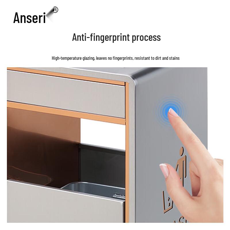 Stainless Steel Commercial Ashtray Trash Can