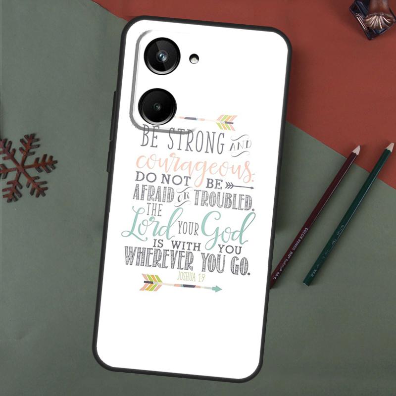 Bible Verse Jesus Christ Christian Case For Realme C61 C53 C55 C33 C63 C51 C65 C67 C71 C75 11 12 13 14 15 Pro Plus GT6 GT7 Pro