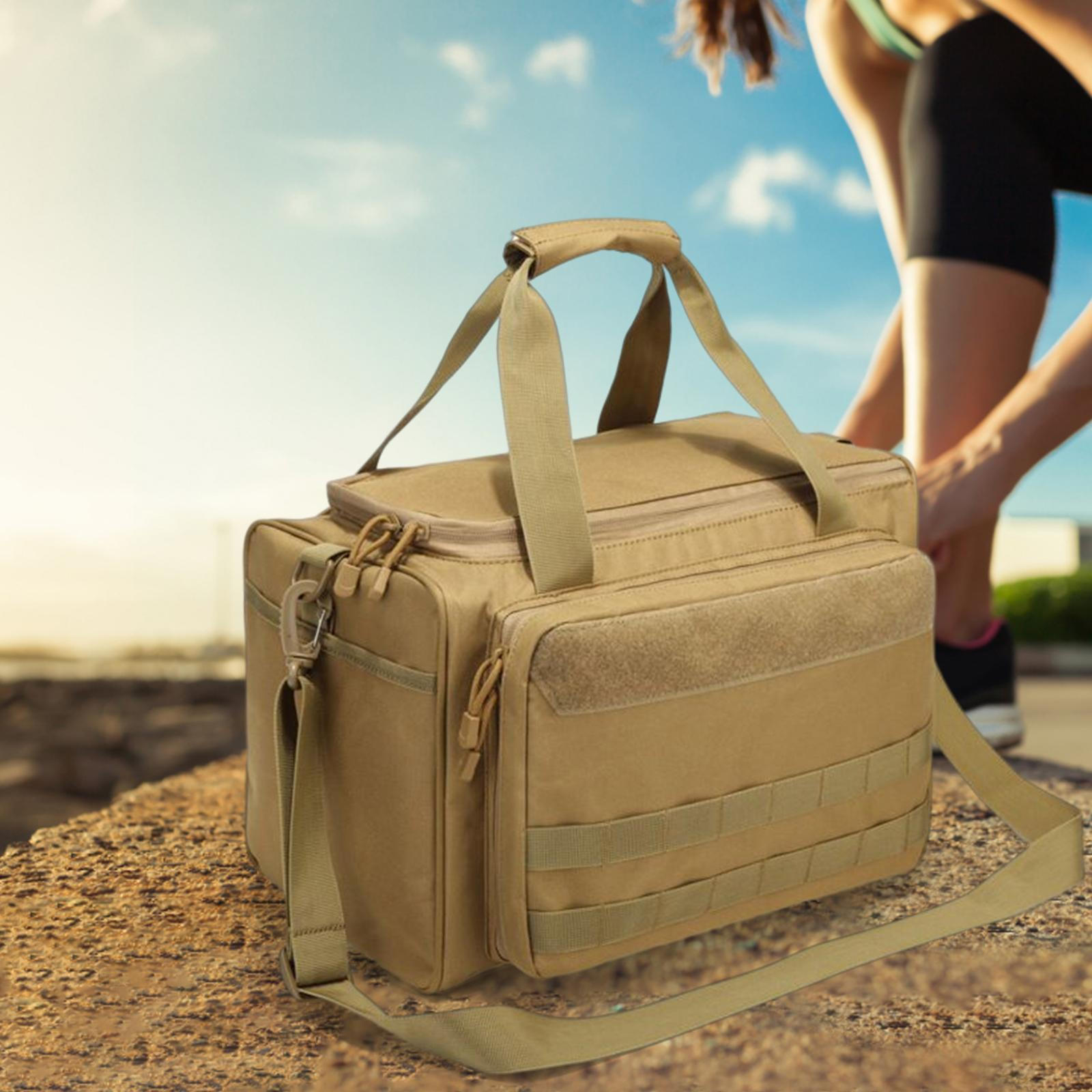 Range Bag Large Storage Space Portable System Water Resistant Travel Duffel for Trekking Hiking