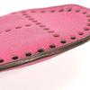 HERMES Evelyne logo Wallet Coin Compartment Zip Around coin purse Chevre pink