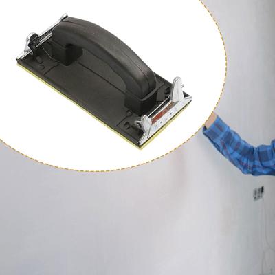 Hand Sander Grinder Metal Clip for Drywall Sandpaper Holder with Handle Sanding Block