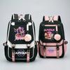 KPop Demon Hunters Backpack Fashion Black Pink Large Capacity Daily Outdoor Travel Storage Practical Holiday Gifts