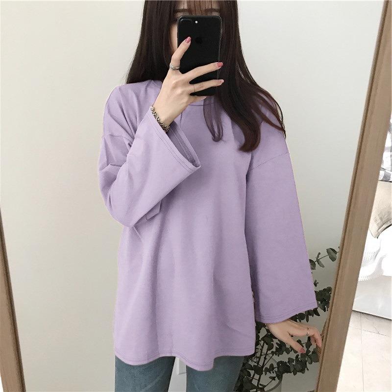 Women's Top Long Sleeved T-shirt Base Shirt