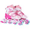 Children's Inline Skates Lighted Wheels Beginner Adjustable Roller Skate Set